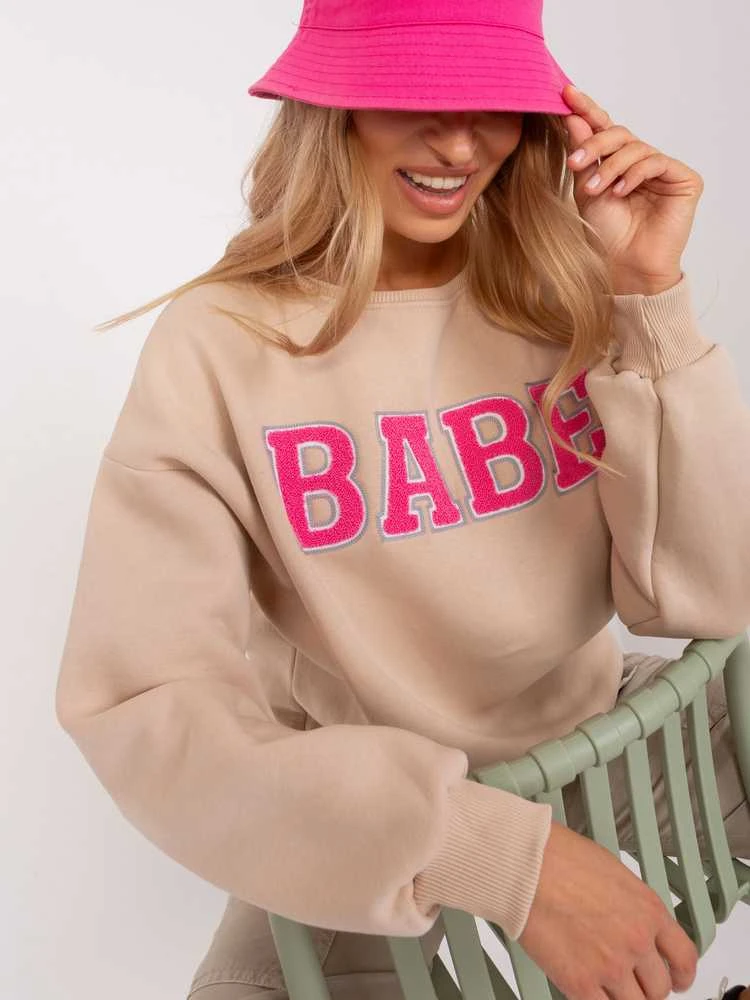 Wow Donna Megztinis-EM-BL-617-11.32-smėlio spalvos