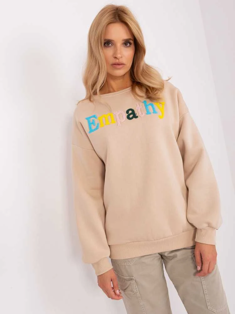 Wow Donna Megztinis-EM-BL-617-12.04-smėlio spalvos