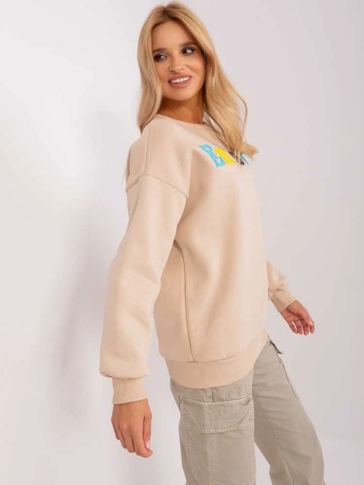 Wow Donna Megztinis-EM-BL-617-12.04-smėlio spalvos