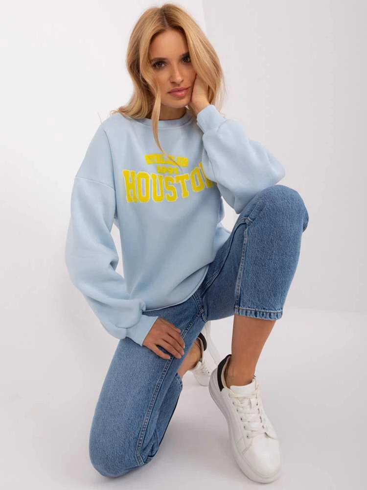 Wow Donna Megztinis-EM-BL-617-13.98P-šviesiai mėlynas