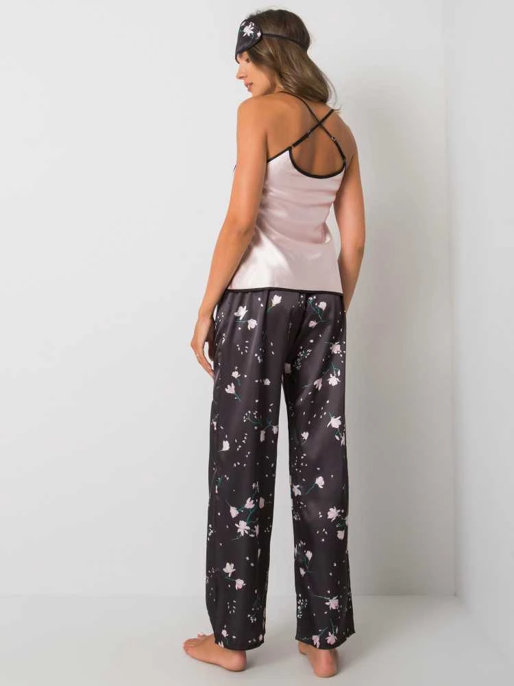 Xsapienza Rinkinys-BR-KMPL-4157-juoda ir rožinė