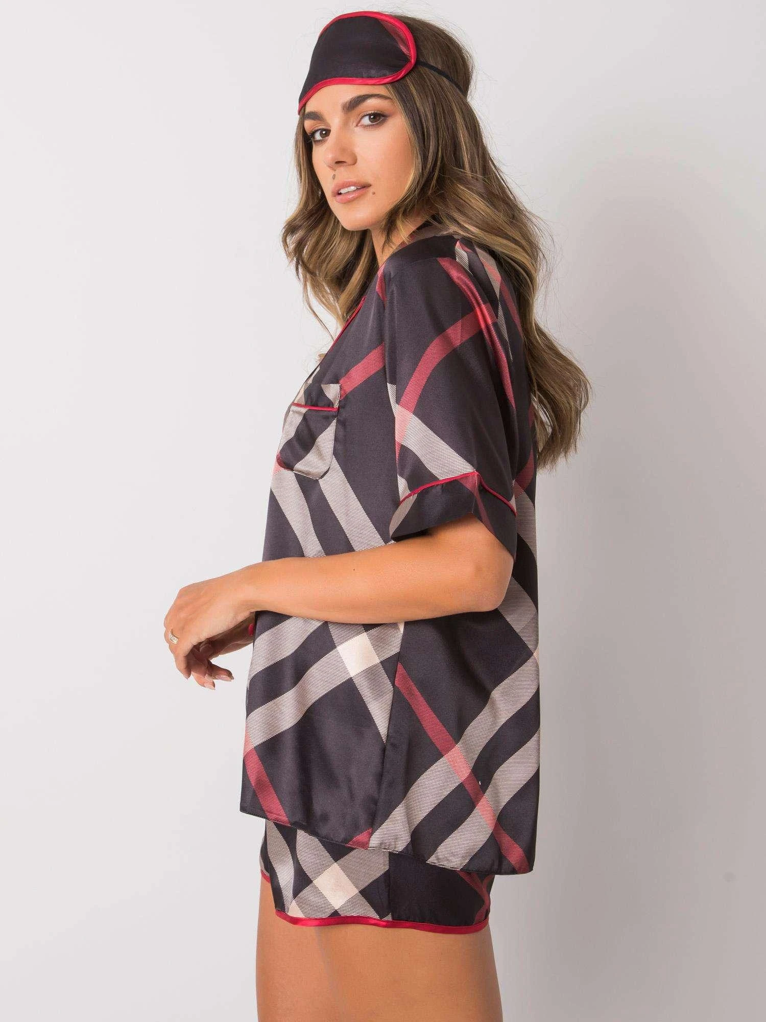 Xsapienza Rinkinys-BR-KMPL-7058-juoda-smėlio spalvos