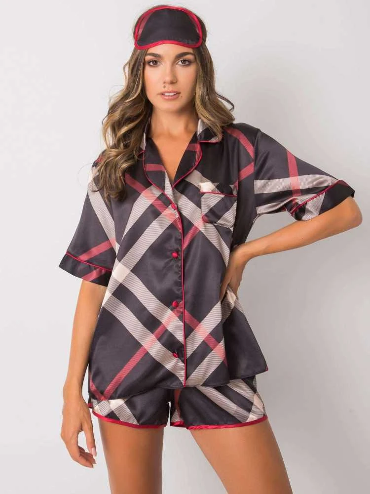 Xsapienza Rinkinys-BR-KMPL-7058-juoda-smėlio spalvos