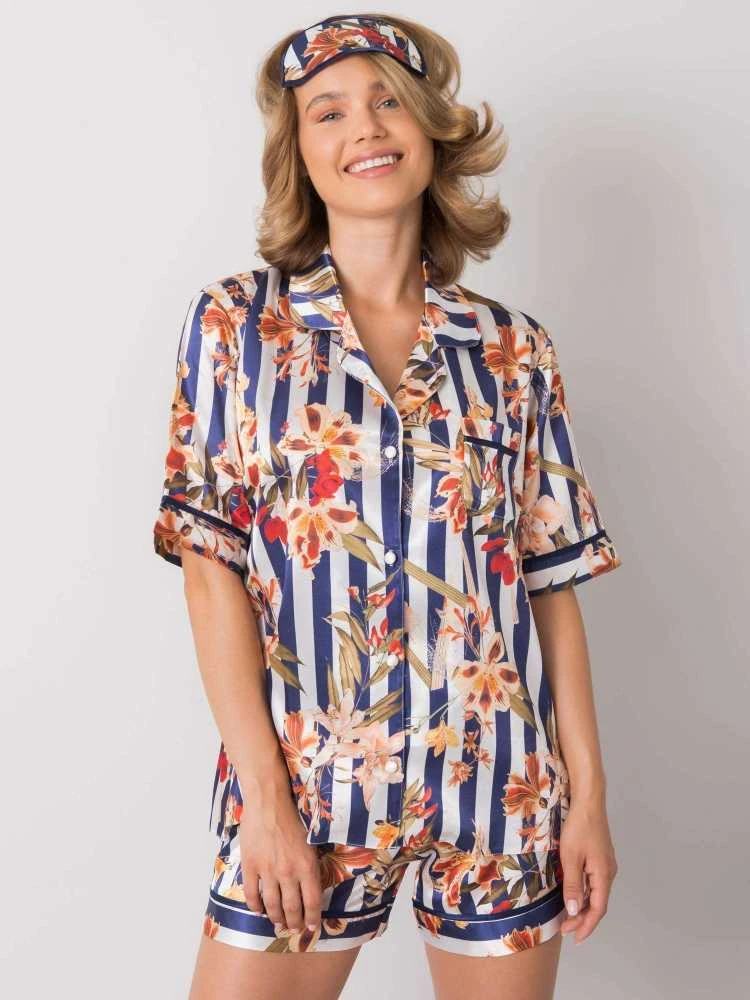 Xsapienza Set-BR-KMPL-7042-balta ir tamsiai mėlyna