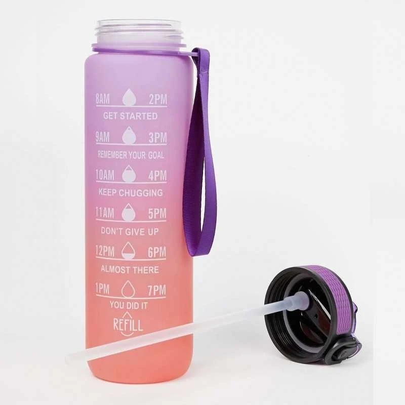 Eu Sandelis Gertuvė su šiaudeliu Ombre, 1000ml