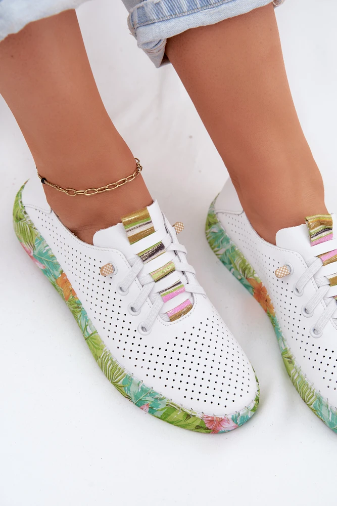 Artiker Balti natūralios odos moteriški patogūs bateliai