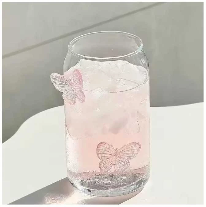 Eu Sandelis Aukšta stiklinė su šiaudeliu 500 ml, 1 vnt. - SZK163