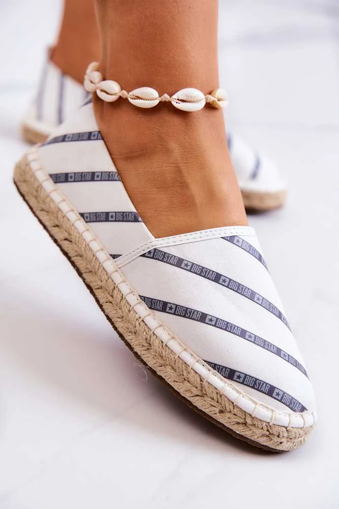 Big Star Baltos spalvos espadrilės