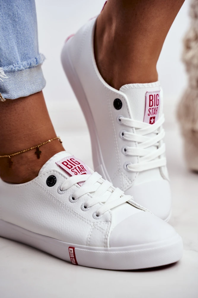 Big Star Patogūs balti sneakers bateliai