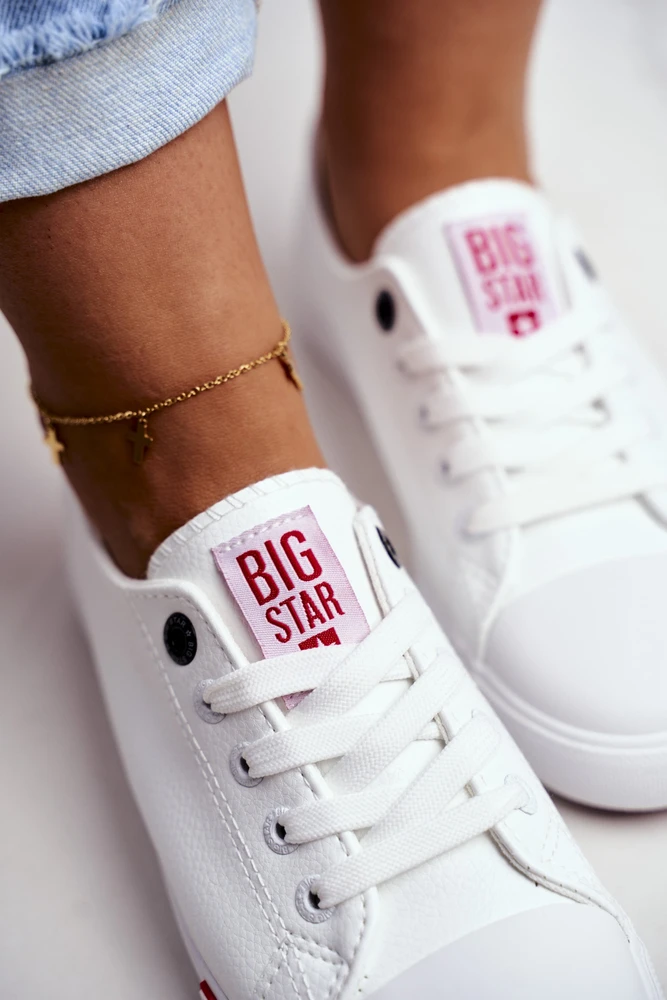 Big Star Patogūs balti sneakers bateliai