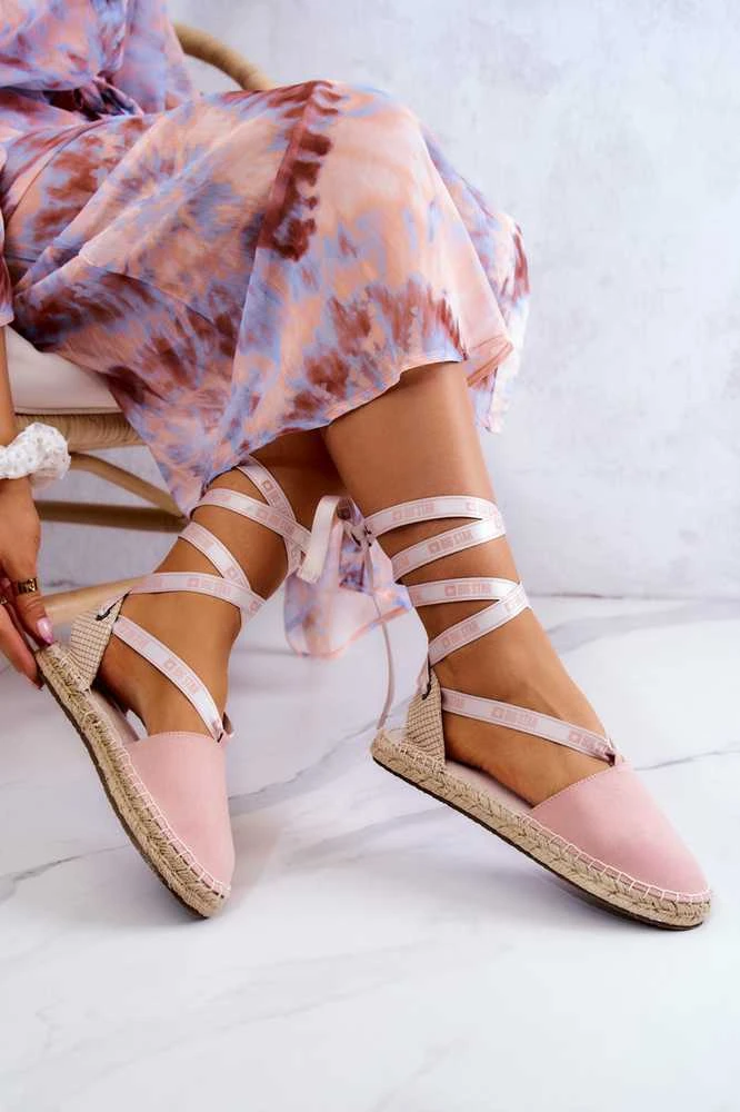 Big Star Romantiško stiliaus aukštos kokybės elegantiškos espadrilės