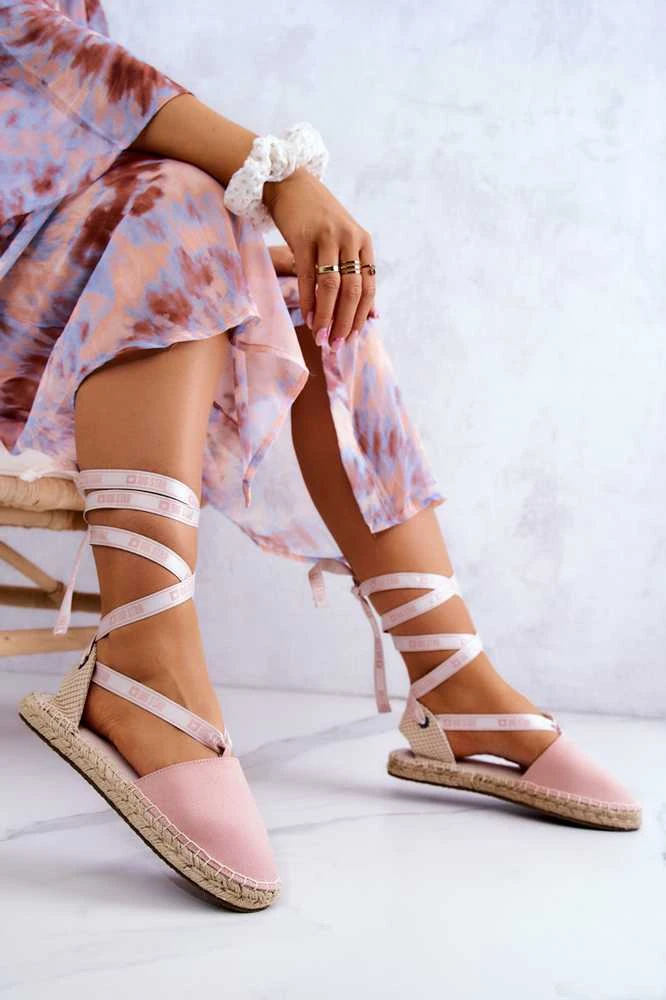 Big Star Romantiško stiliaus aukštos kokybės elegantiškos espadrilės