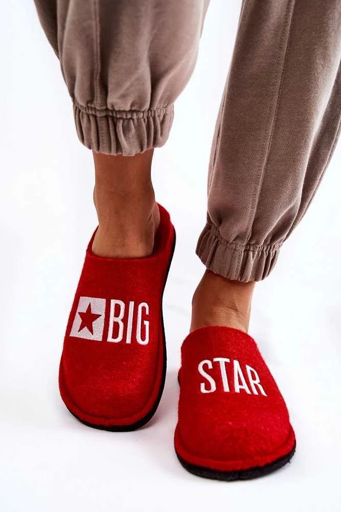 Big Star Šiltos aukštos kokybės šlepetės