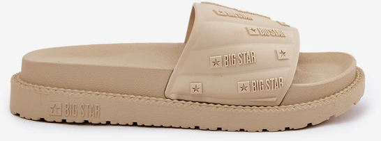 Big Star Smėlio spalvos paplūdimio šlepetės