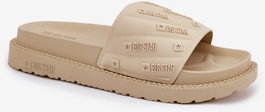 Big Star Smėlio spalvos paplūdimio šlepetės