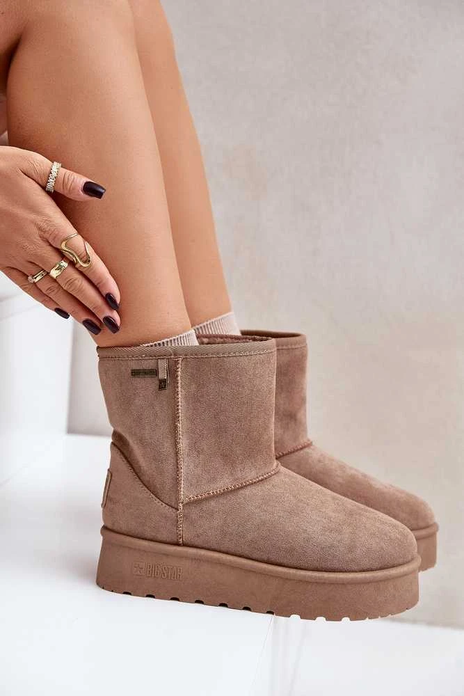 Big Star Ugg stiliaus žieminiai sniego batai Comfort