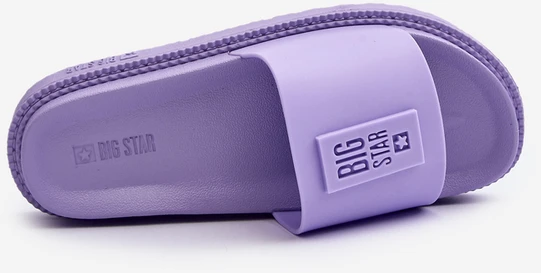 Big Star Violetinės paplūdimio-baseino šlepetės
