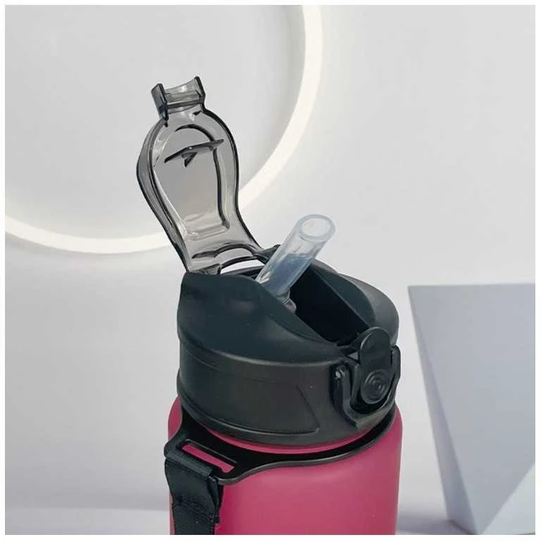 Eu Sandelis Bordo spalvos sportinė matinė gertuvė 750 ml BD49