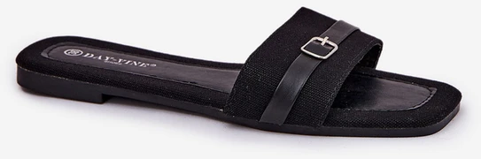 Boto Elegantiškos moteriškos šlepetės su dirželiu