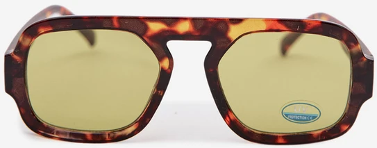 Boto Moteriški akiniai nuo saulės su UV filtru Brown-Žalias