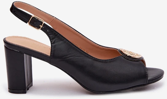 Boto Moteriški elegantiški juodos spalvos bateliai