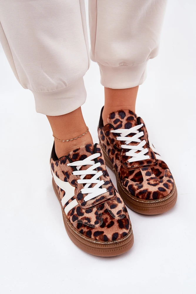 Boto Moteriški leopardo rašto bateliai