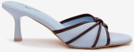 Boto Moteriškos elegantiškos įsispiriamos basutės ant kulno
