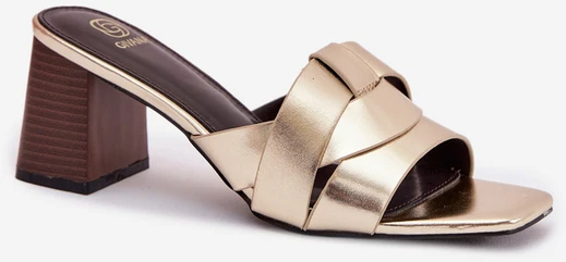 Boto Moteriškos elegantiškos šlepetės ant kulno