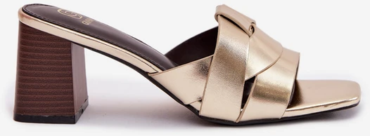 Boto Moteriškos elegantiškos šlepetės ant kulno