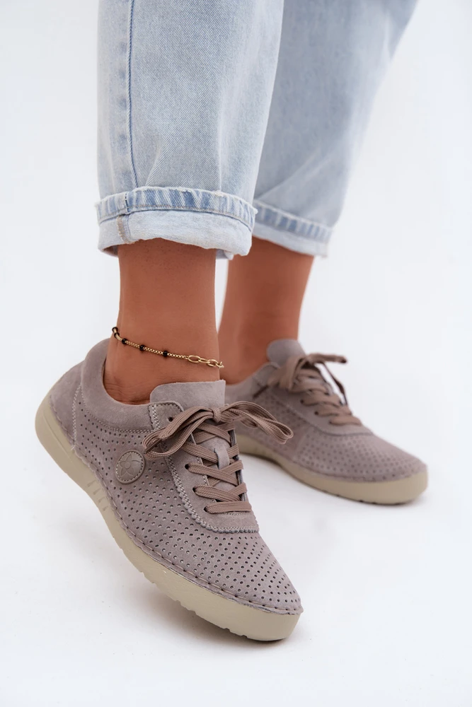 Boto Natūralios odos patogūs suvarstomi bateliai