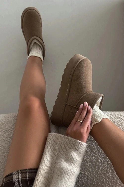 Boto Patogūs stilingi UGG stiliaus batai