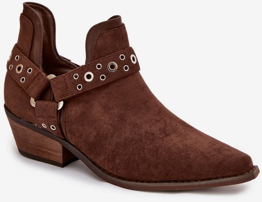 Boto Rudi moteriški zomšiniai batai