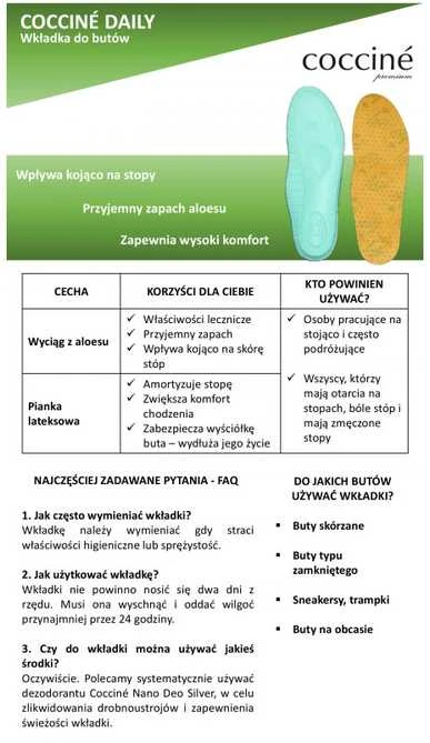 Coccine Aloe Vera gydomieji vidpadžiai