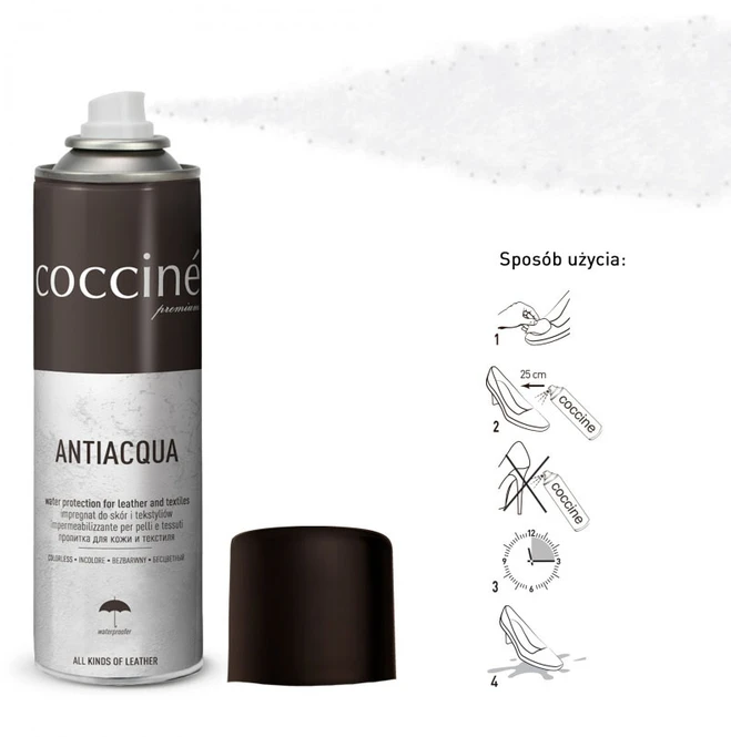 Coccine Antiacqua batų priemonė nuo drėgmės 150ml