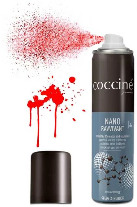 Coccine Nano Revvivant zomšos ir nubuko atnaujinimo priemonė