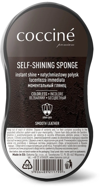 Coccine Self-Shinning batų kempinėlė blizginimui