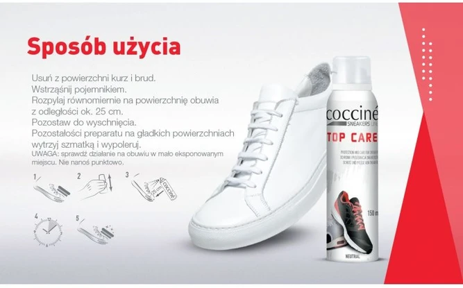 Coccine Universalus batų priežiūros purškiklis 150 ml