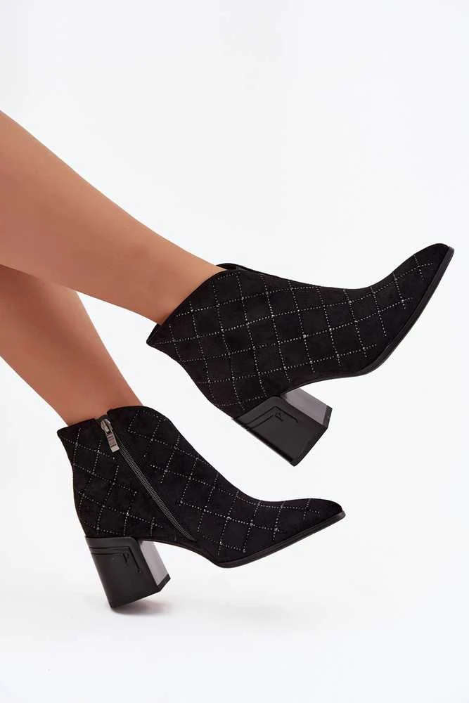 D&A Moteriški juodi elegantiški aulinukai