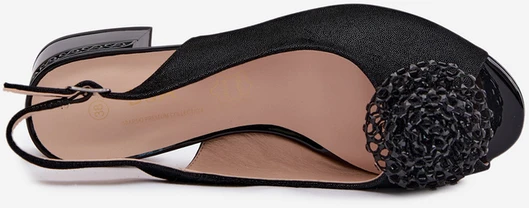 D&A Moteriškos elegantiškos aukštos kokybės odinės basutės