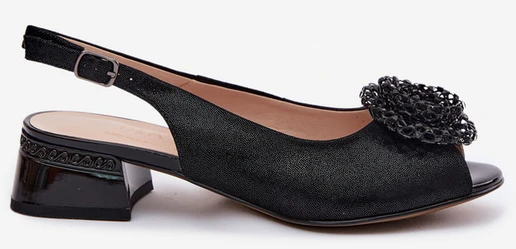 D&A Moteriškos elegantiškos aukštos kokybės odinės basutės