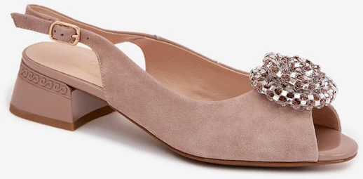 D&A Moteriškos elegantiškos aukštos kokybės odinės basutės