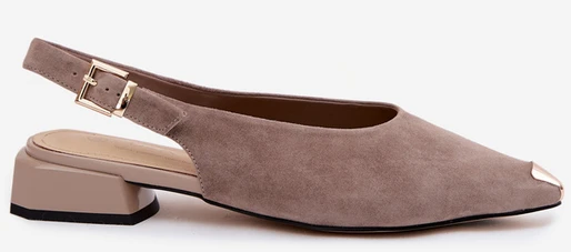 D&A Stilingi rusvi aukštos kokybės elegantiški bateliai