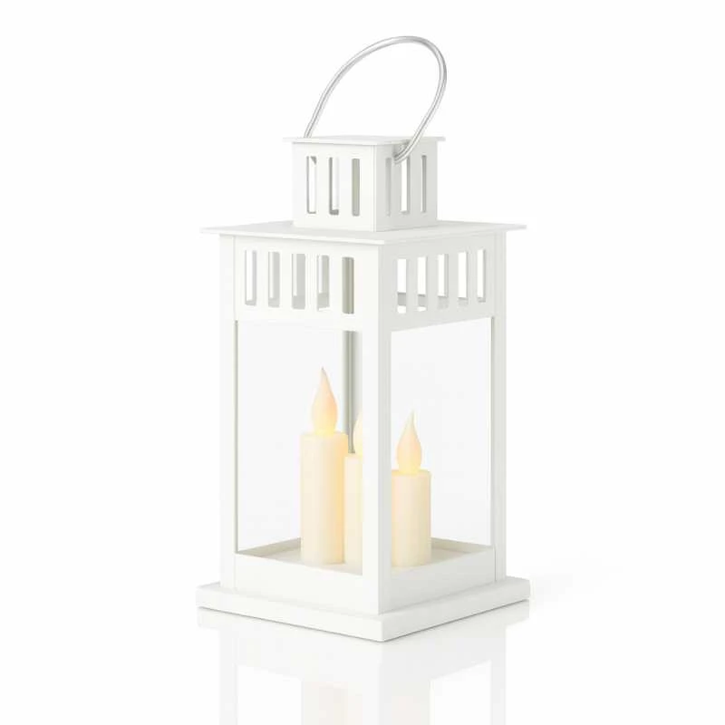 Eu Sandelis Dekoratyvinis LED žibintas su žvakės imitacija 8 x 15 cm - LAMP57B