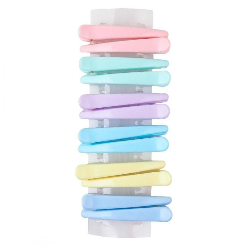Pasteliniai plaukų segtukai SP309 rinkinys