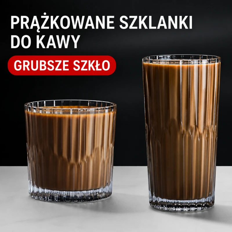 Eu Sandelis 6 stiklinių rinkinys karštiems ir šaltiems gėrimams 300ml SZK225ZESTAW6