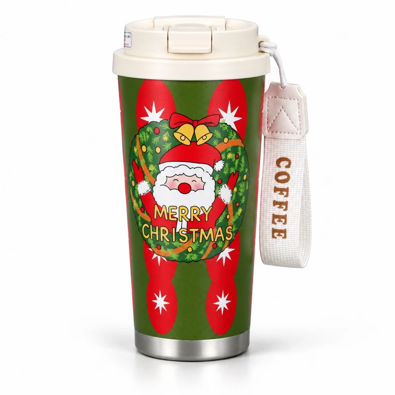 Eu Sandelis Kalėdinis termo puodelis 520 ml, MERRY CHRISTMAS CUP33