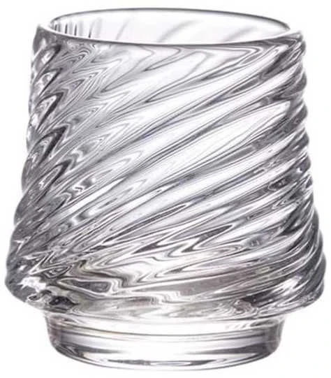 Eu Sandelis Storo stiklo stiklinė su grioveliais 150ml 1 vnt. 7,5x8cm SZK200