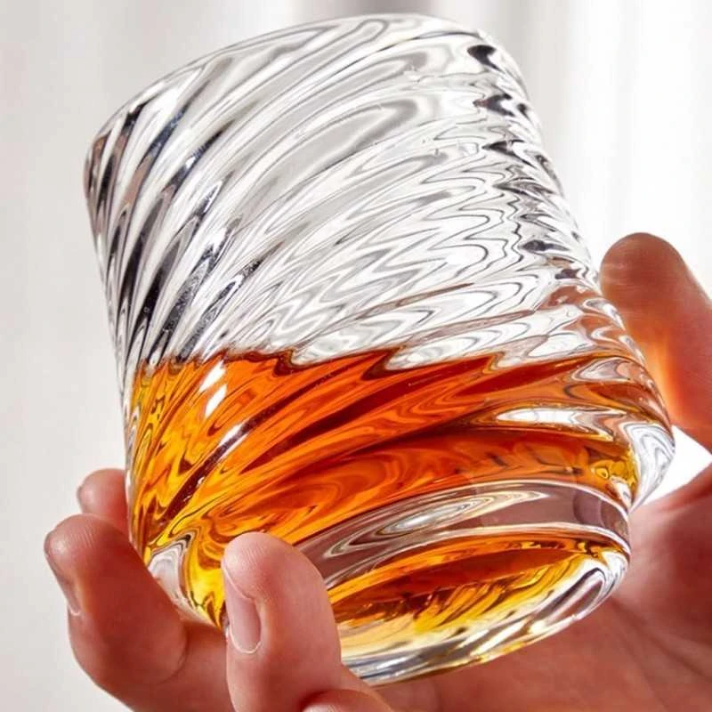 Eu Sandelis Storo stiklo stiklinė su grioveliais 150ml 1 vnt. 7,5x8cm SZK200