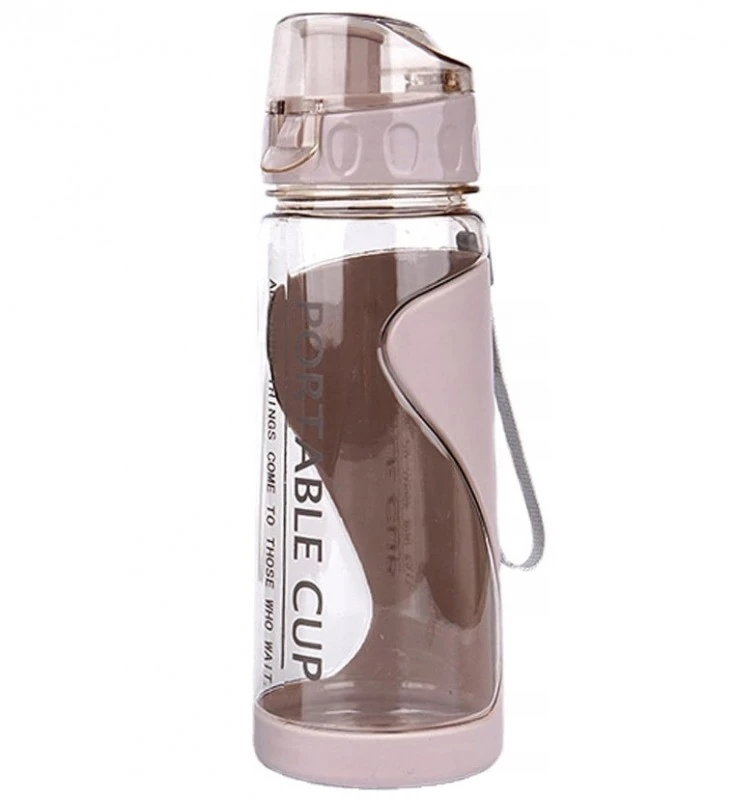 Eu Sandelis VANDENS BUTELIS FITNESUI, SPORTUI, 600 ml, nešiojamas, mažas BD02