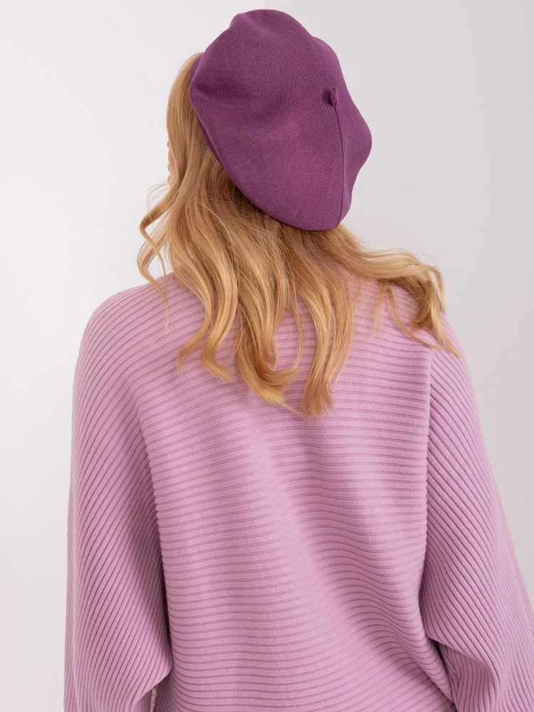 Factory Price Violetinė moteriška kepurė - beretė: Dydis - Universalus